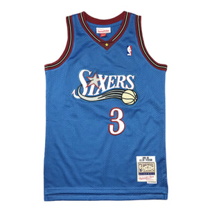 Philadelphia 76ers Allen Iverson Blue Classic 2000-01