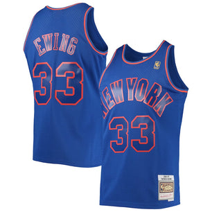 New York Knicks Patrick Ewing Blue Classic 96/97