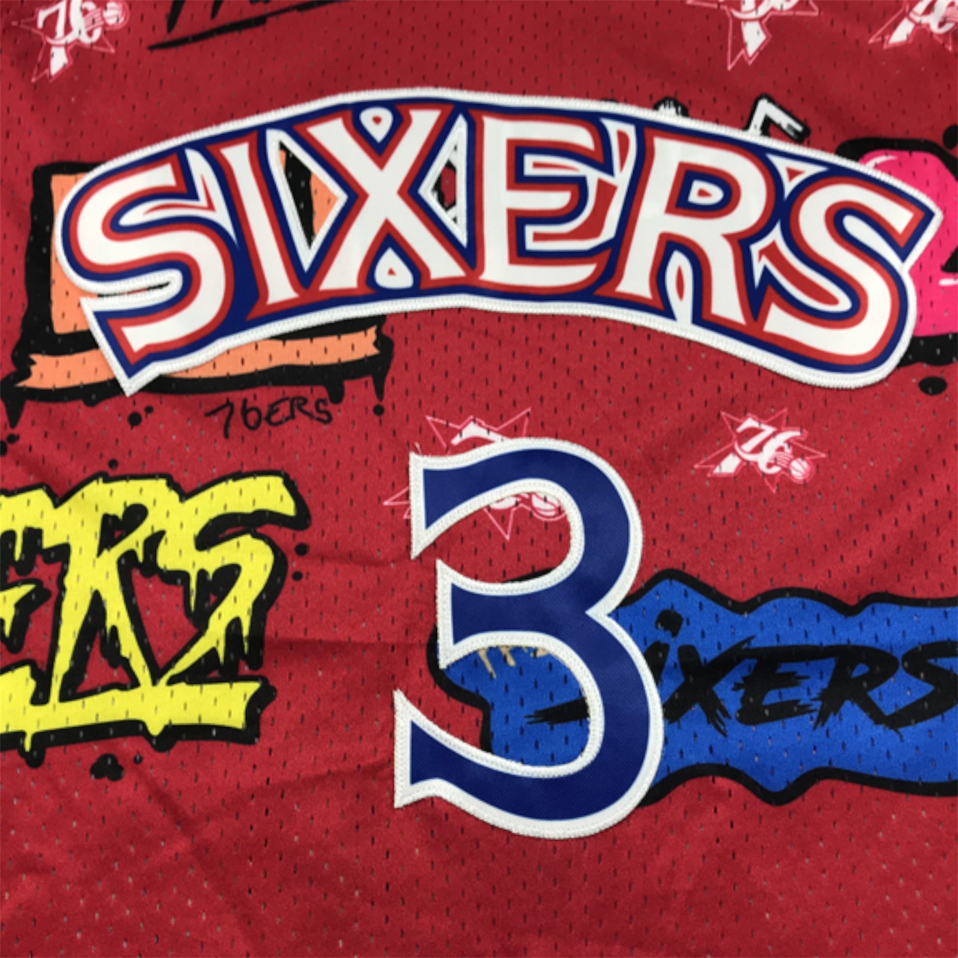 Philadelphia 76ers Allen Iverson Graffiti Special Edition