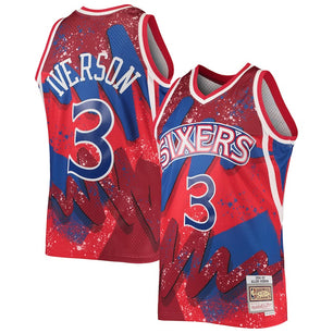 Philadelphia 76ers Allen Iverson Red Classic 96/97