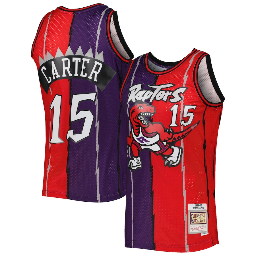 Toronto Raptors Vince Carter Split Classic 98/99