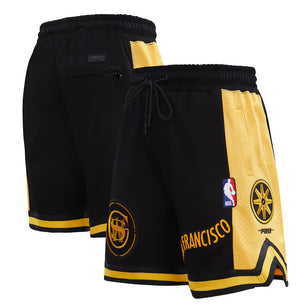 Golden State Warriors Black DK City 23/24 Shorts