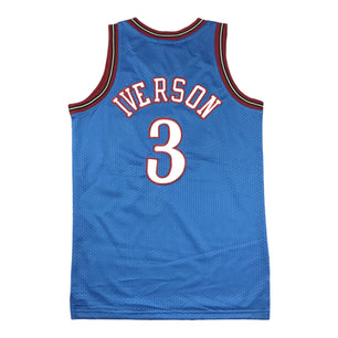 Philadelphia 76ers Allen Iverson Blue Classic 2000-01