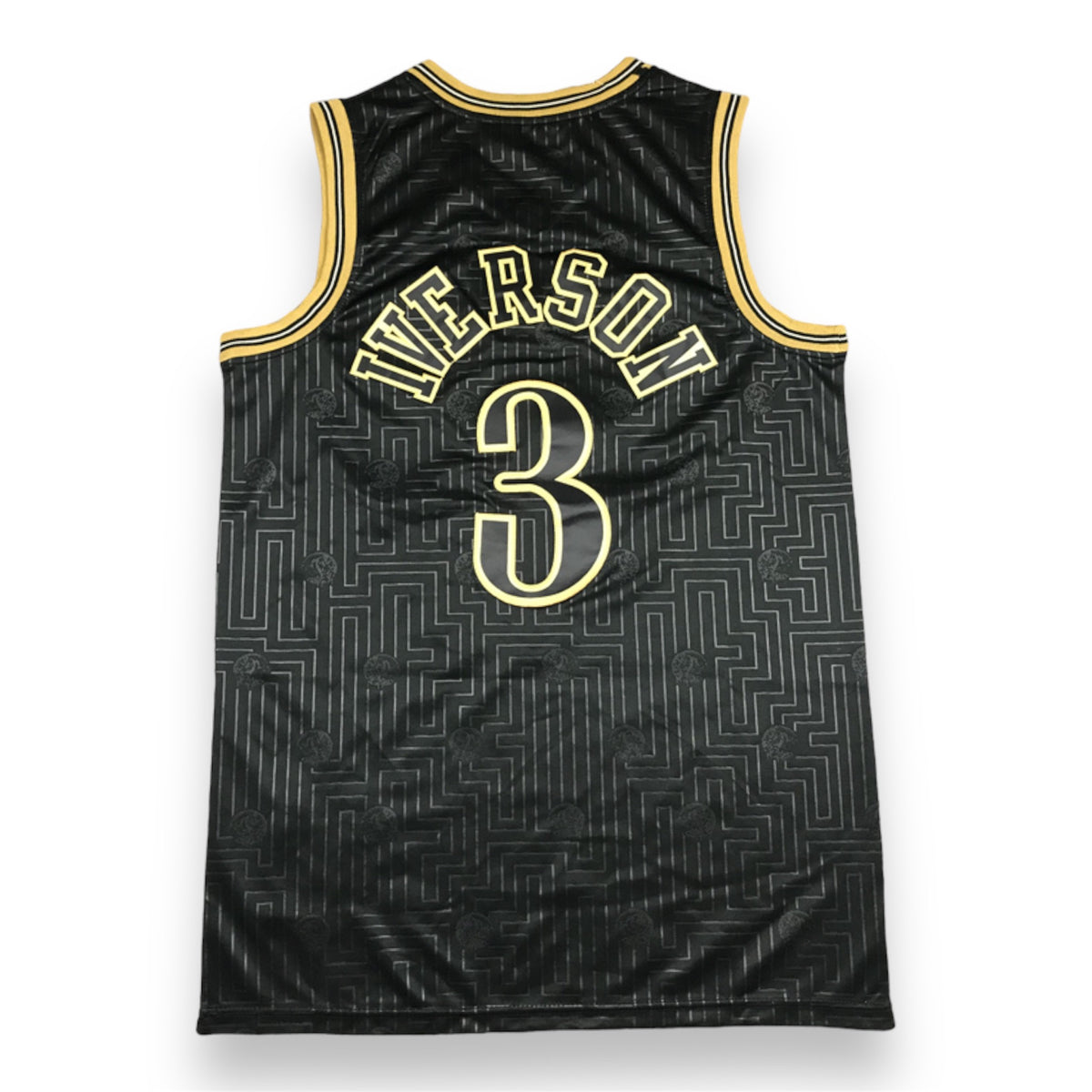 Philadelphia 76ers, Allen Iverson, “Gold Maze” Hardwood Classics Special
