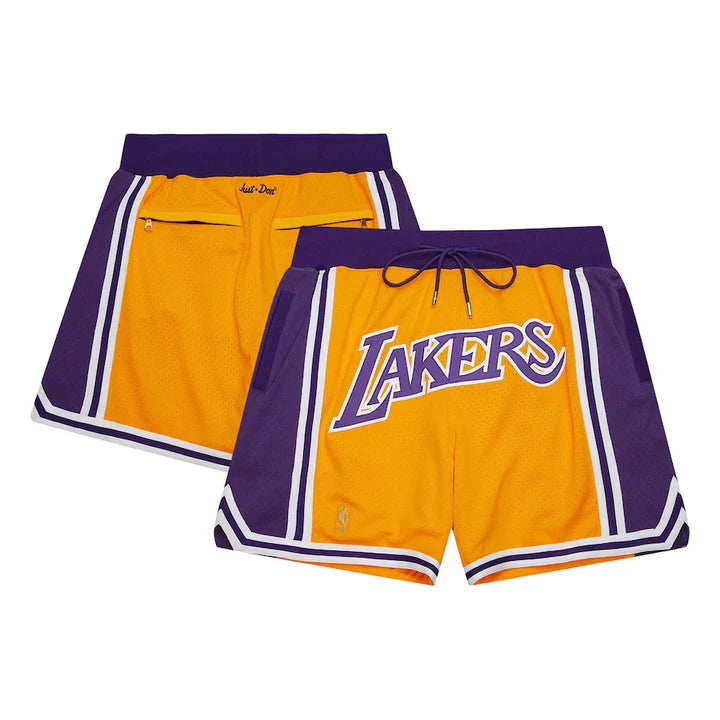 Los Angeles Lakers X JUST DON Shorts