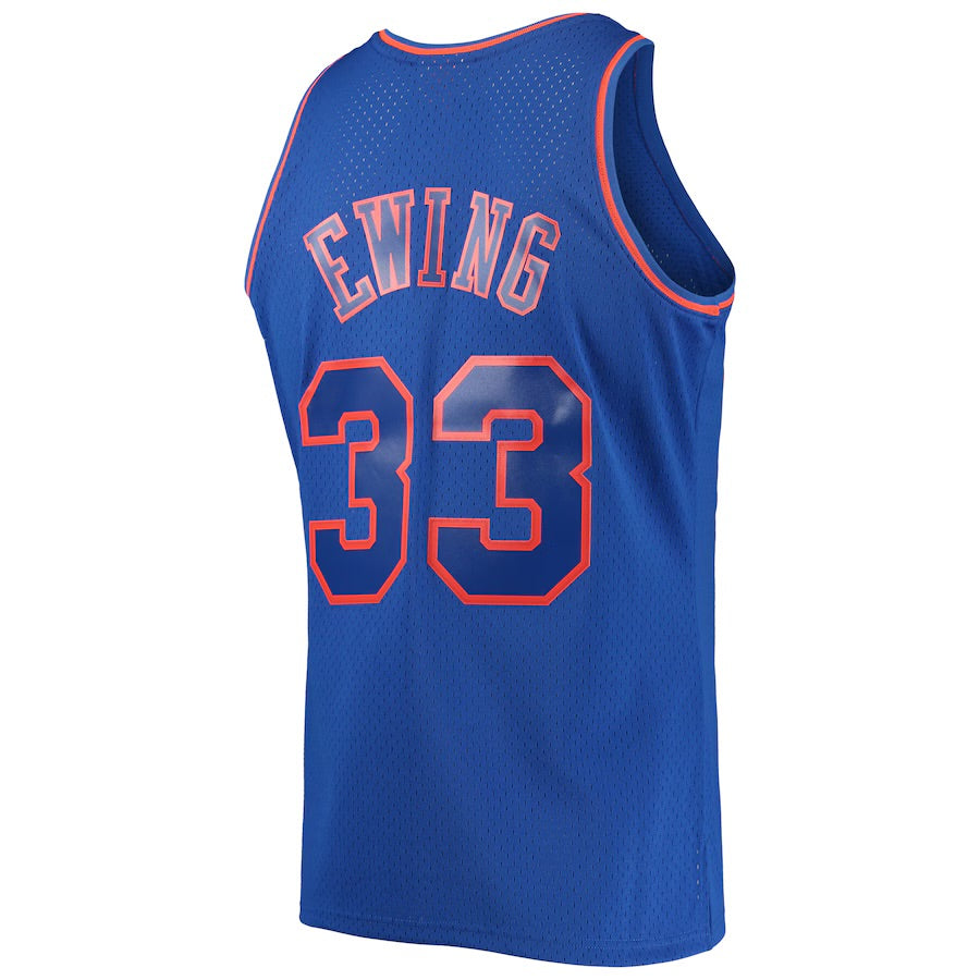 New York Knicks Patrick Ewing Blue Classic 96/97