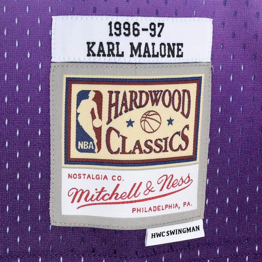 Utah Jazz Karl Malone Split Classic 96/97