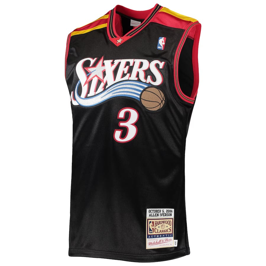 Philadelphia 76ers Allen Iverson Black Classic 2006