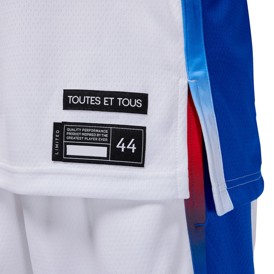 France Basketball Home Team Jersey 2024