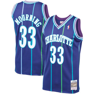 Charlotte Hornets Mourning Purple Classic 94/95