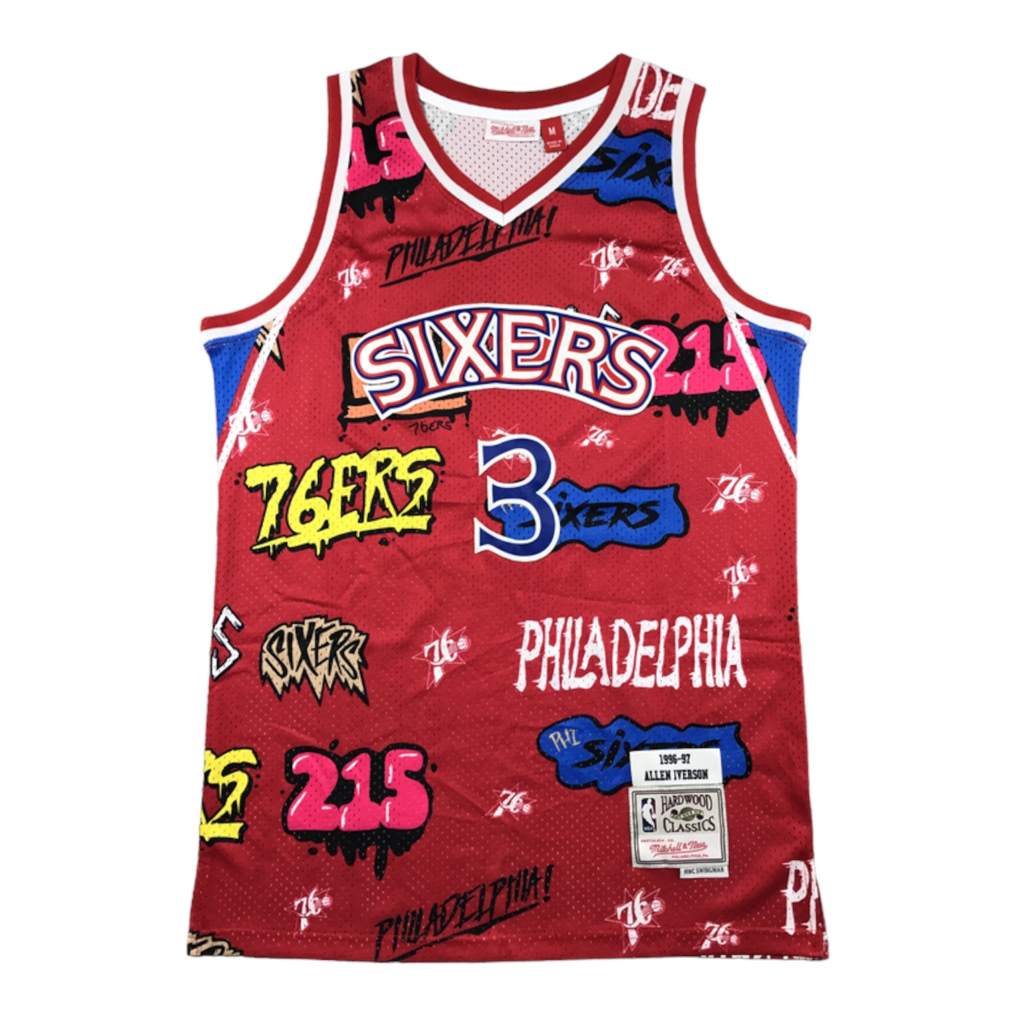 Philadelphia 76ers Allen Iverson Graffiti Special Edition – DUNKPOINT