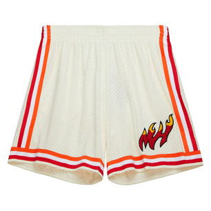 Miami Heat Cream Shorts