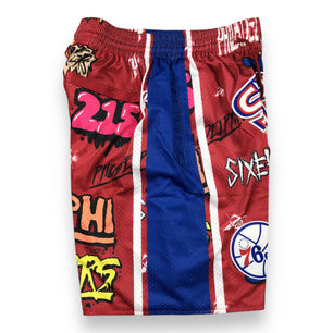 Philadelphia 76ers Graffiti Classic Shorts