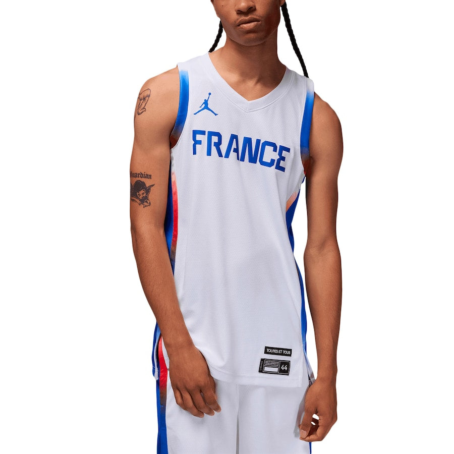 France Basketball Home Team Jersey 2024