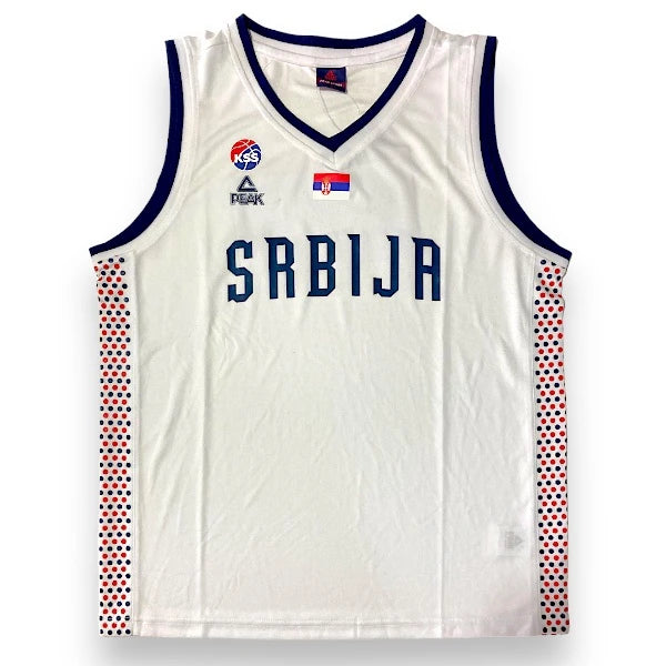 Serbia Basketball Home Jersey 2024