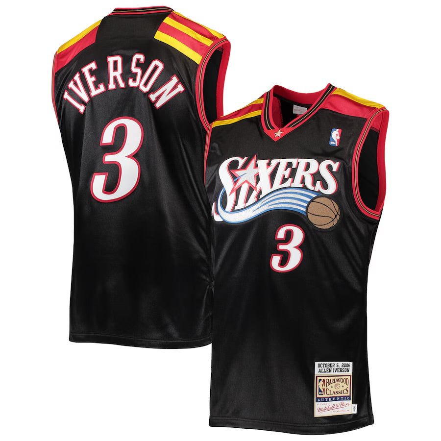 Philadelphia 76ers Allen Iverson Black Classic 2006