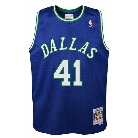 Dallas Mavericks Dirk Nowitzki Hardwood Classics