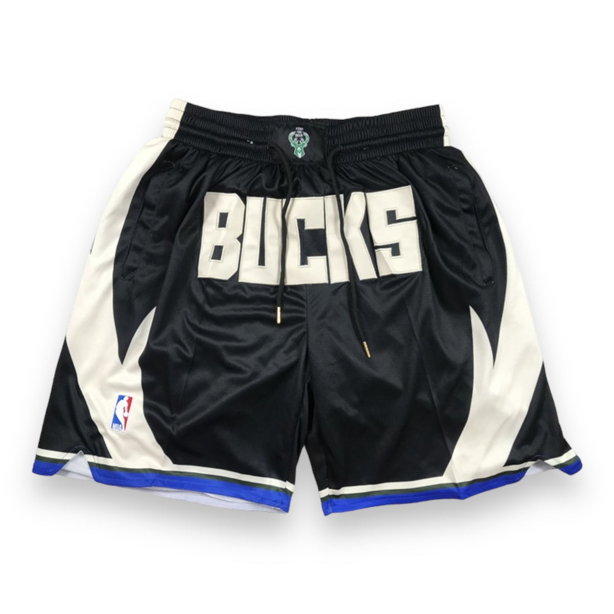 Calções City 2022-23 dos Milwaukee Bucks