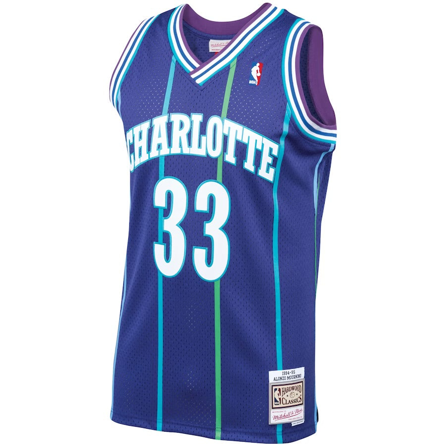 Charlotte Hornets Mourning Purple Classic 94/95